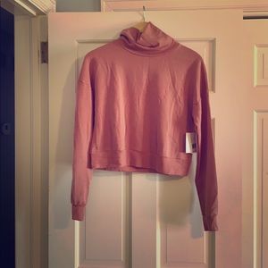 Beyond yoga turtleneck sweatshirt